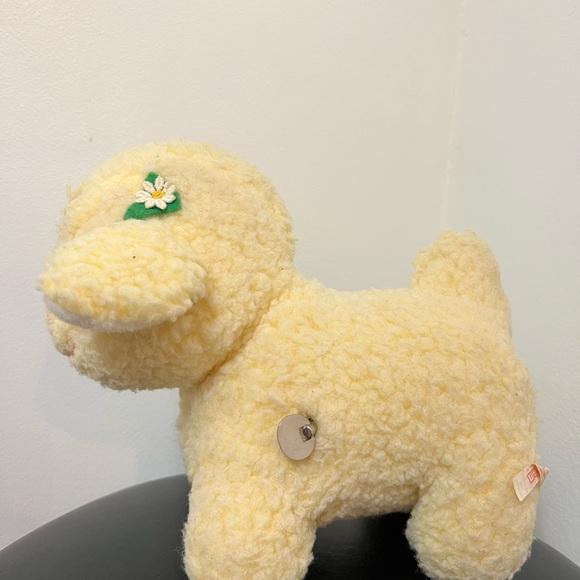 Vintage musical wind up moving lamb plush - Picture 3 of 7